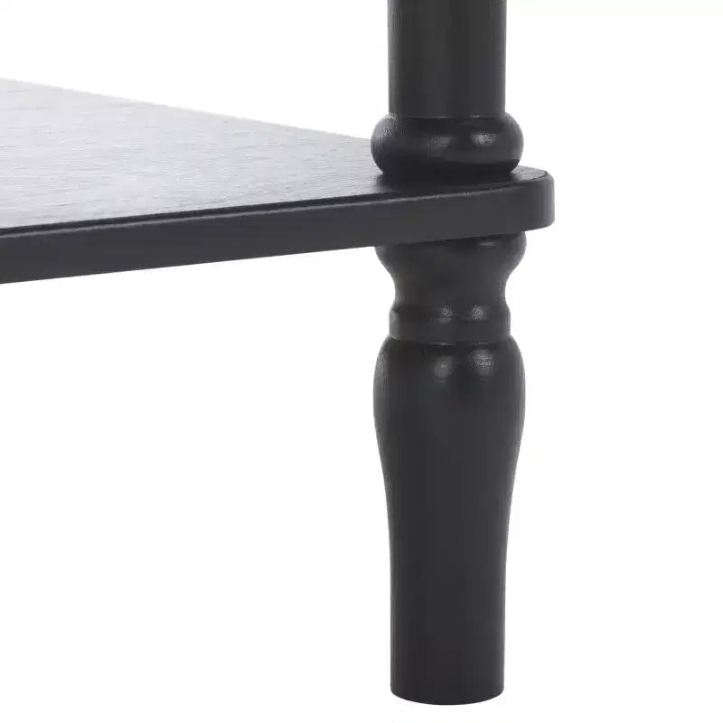 Table d'appoint style campagnard en pin et MDF