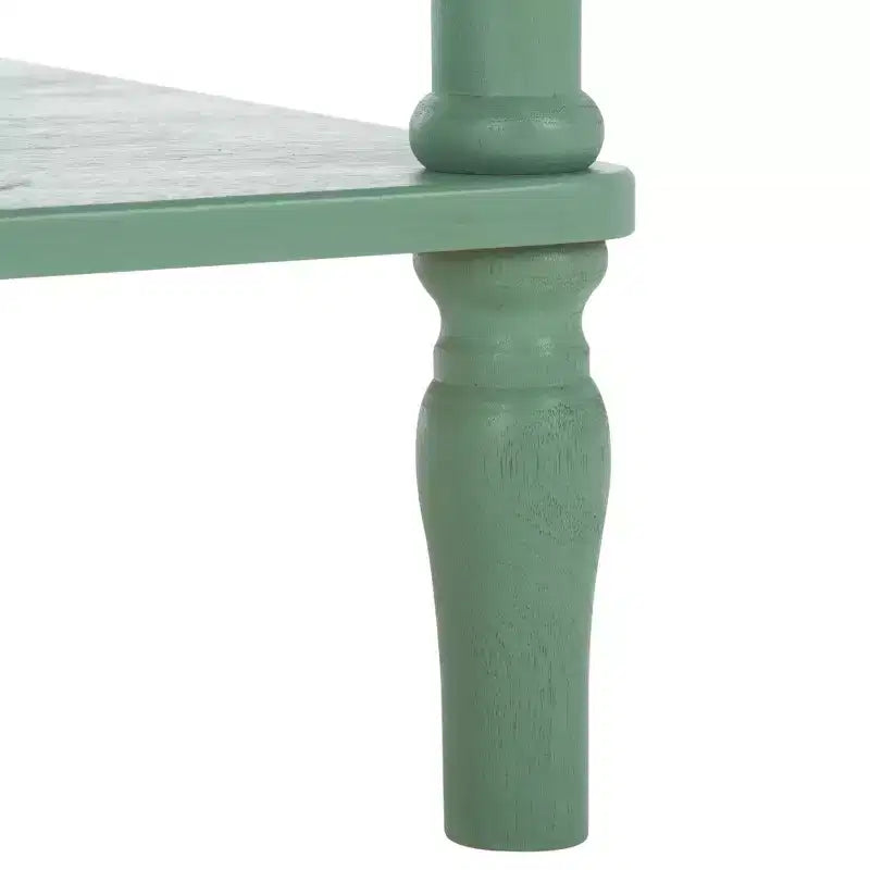 Table d'appoint style campagnard en pin et MDF