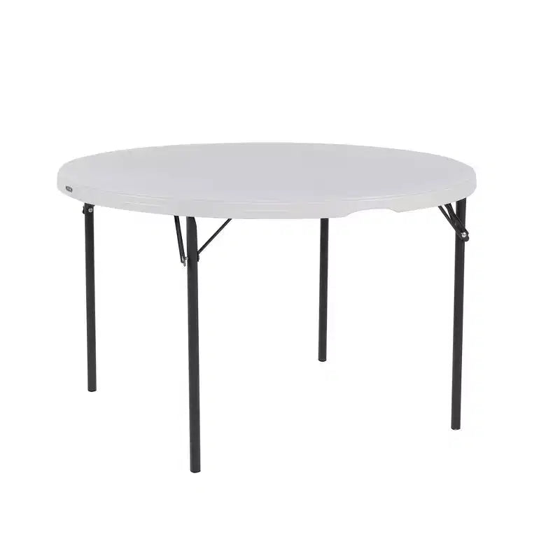 Lifetime 48 Round Nesting Table, White (81111)