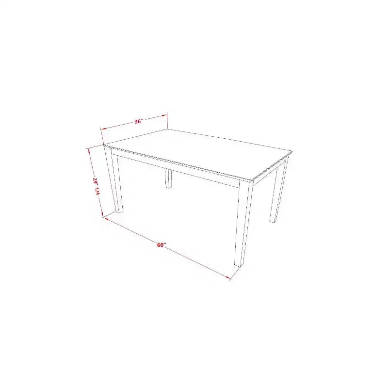 Ensemble de salle à manger rectangulaire 6 pièces avec banc et 4 chaises, blanc lin