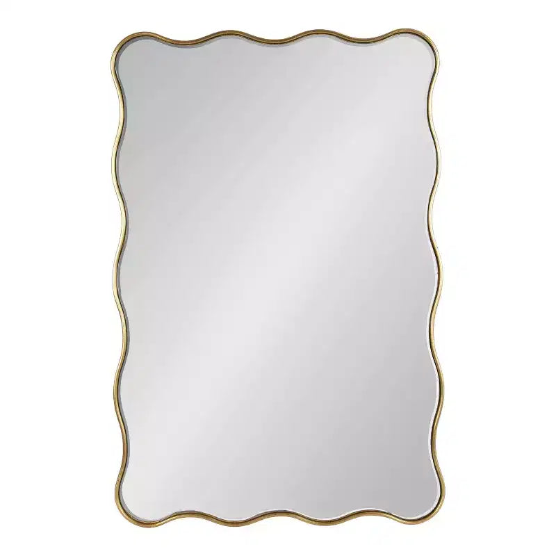 Miroir mural décoratif festonné rectangulaire 24x36
