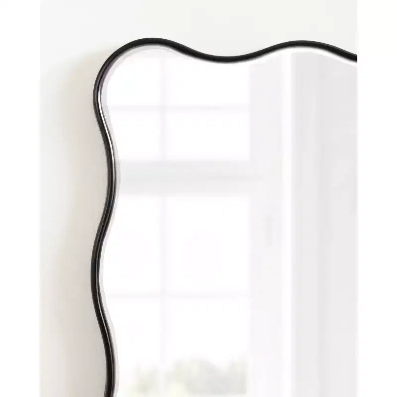 Miroir mural décoratif festonné rectangulaire 24x36