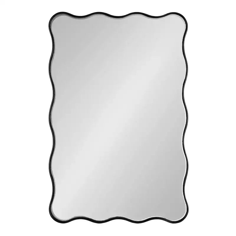Miroir mural décoratif festonné rectangulaire 24x36