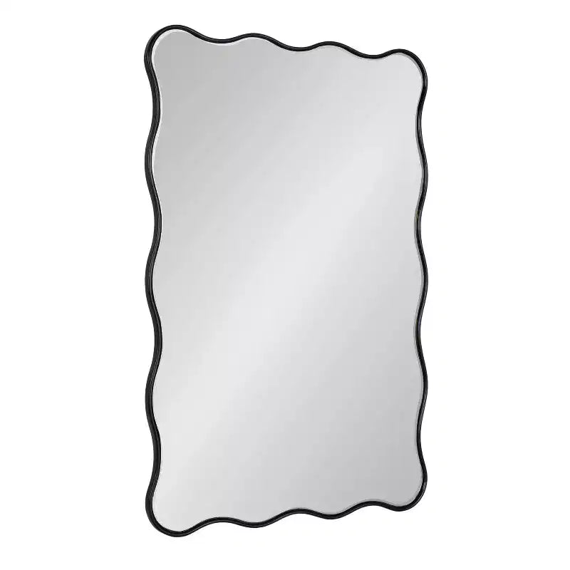 Miroir mural décoratif festonné rectangulaire 24x36