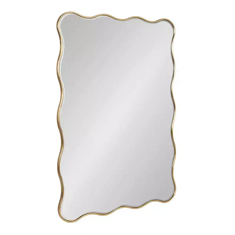 Miroir mural décoratif festonné rectangulaire 24x36